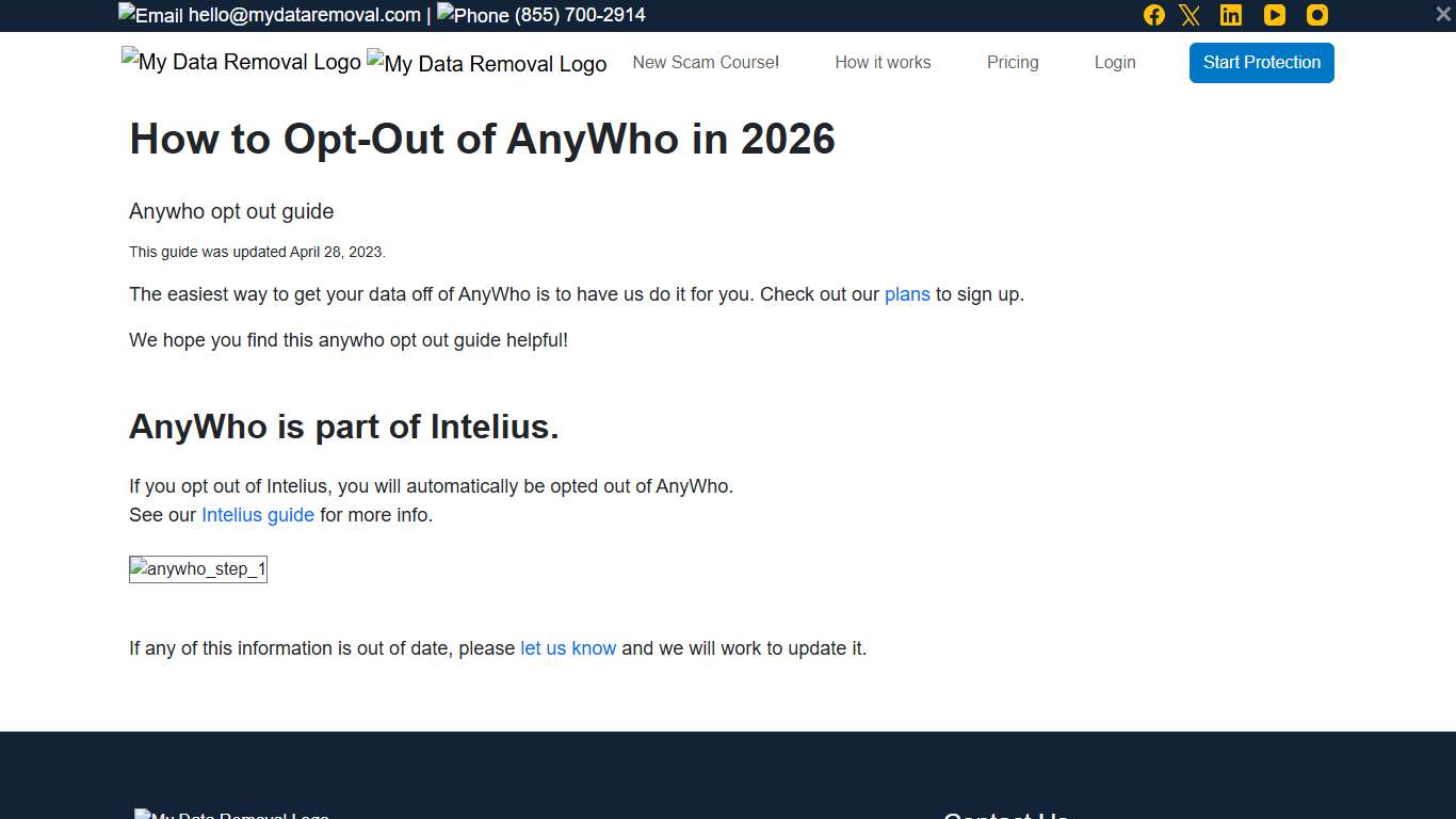 How to Opt-Out of AnyWho